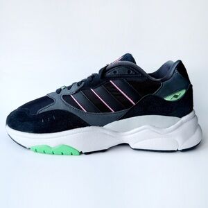 Adidas Retropy F90 Sneakers Mens Size 12 Shoes Black Green Pink Retro 90s HP8025